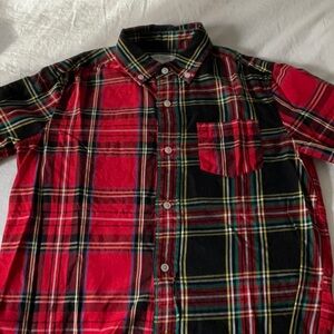 Crew Cuts plaid Oxford